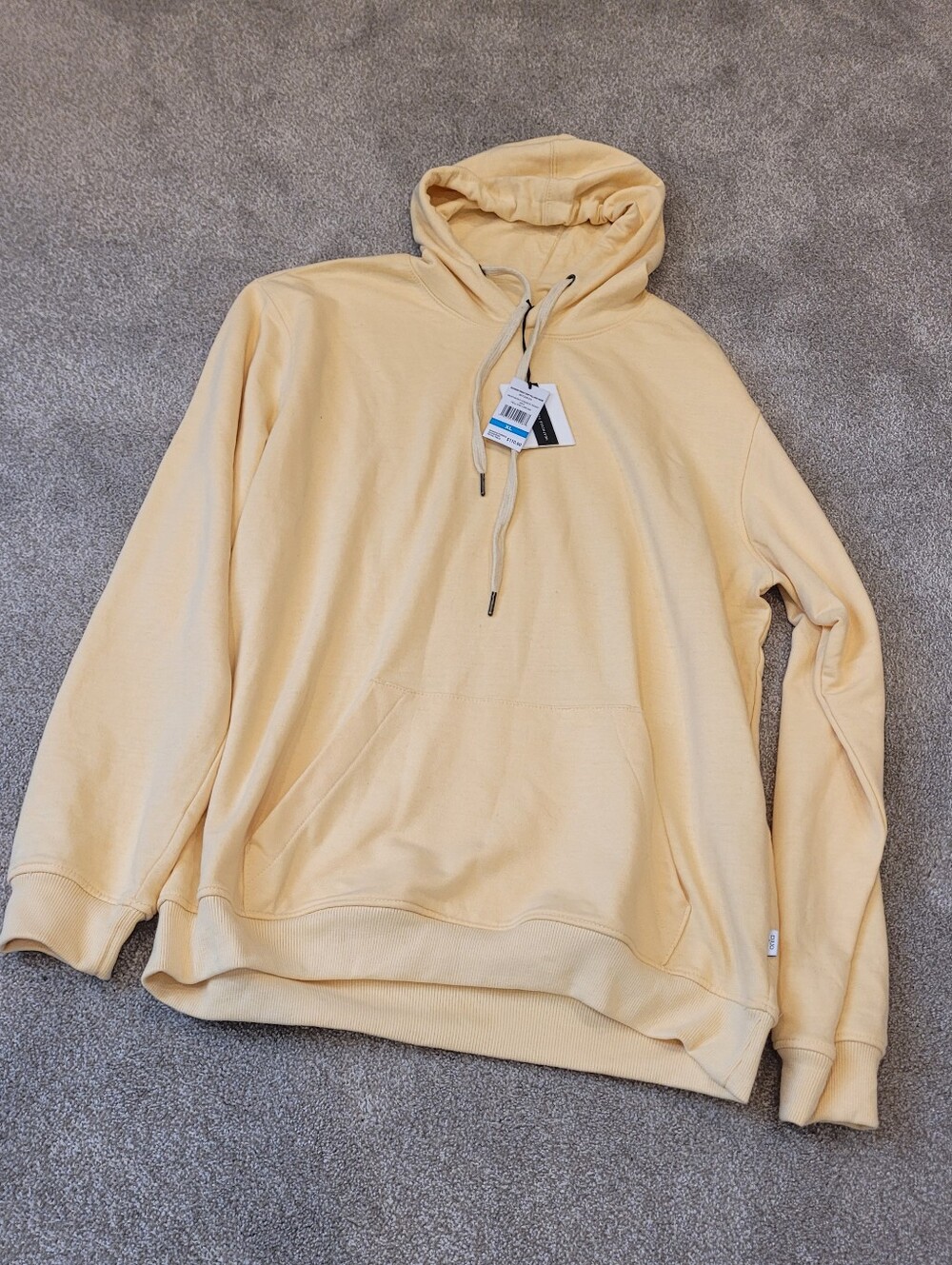 NWT Onia Mens Heathered French Terry Pull Over Hoodie Size XL